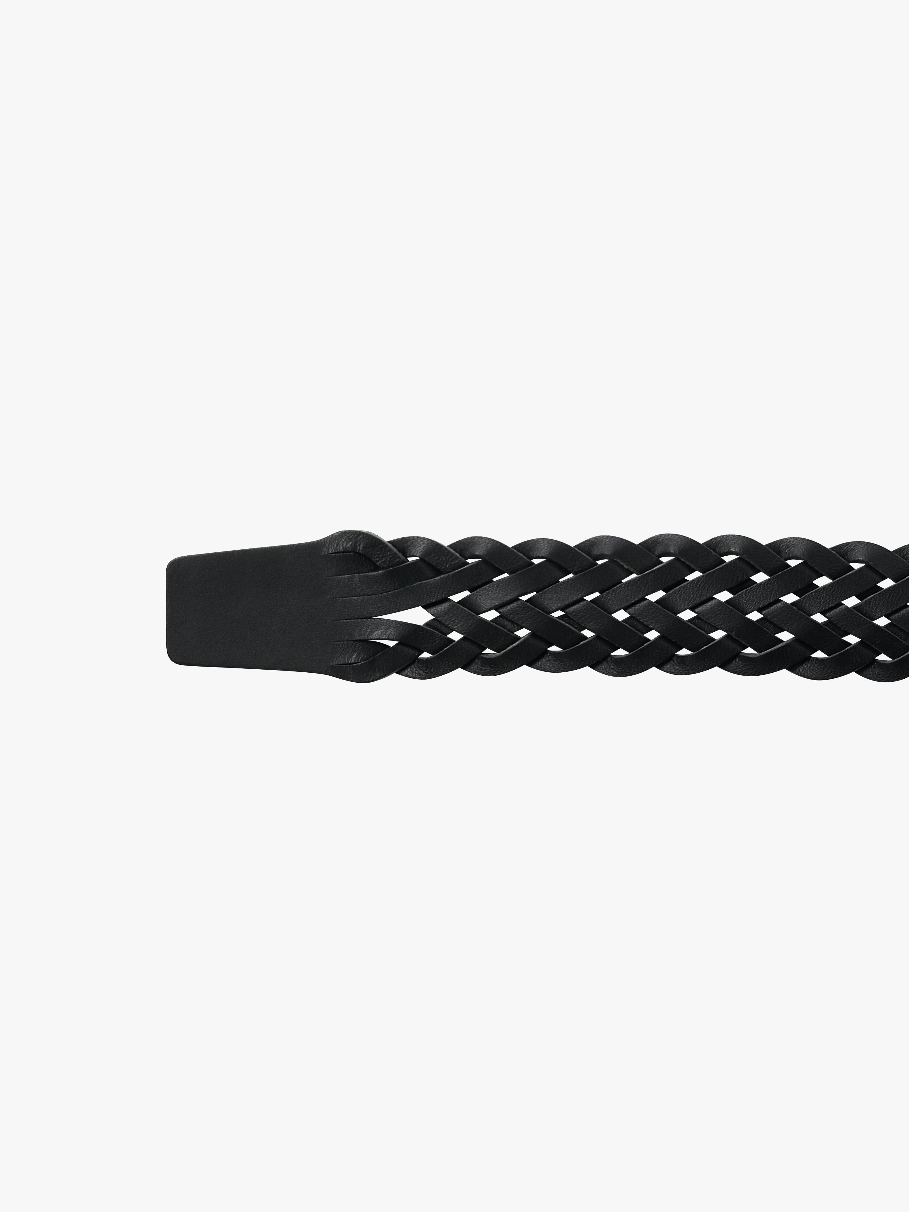 Leather Weaving Belt